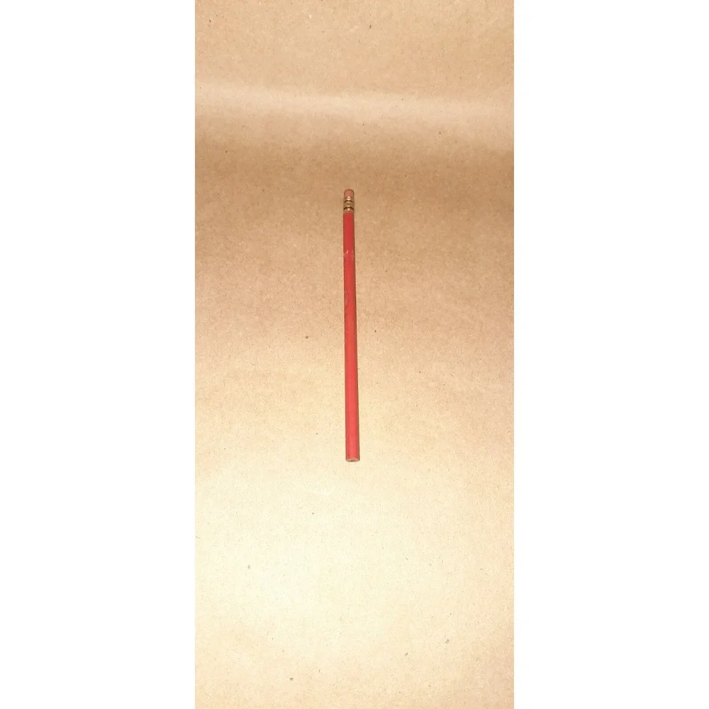 Vintage JEFF HIGH School Red Pencil